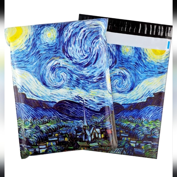 NWT: 20ct. 10x13 Polymailers Bonus: Random Thank You Cards/Stickers - Picture 4 of 8